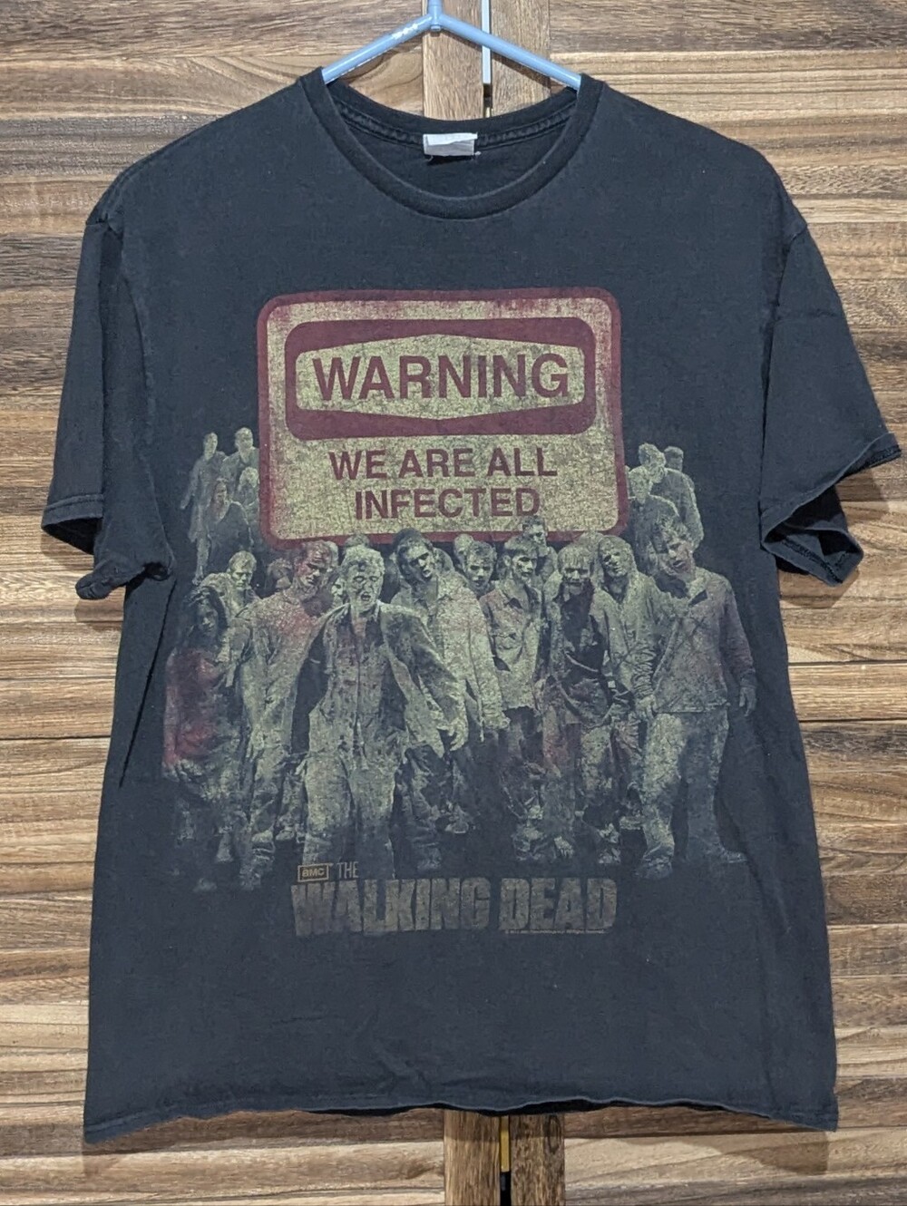 The Walking Dead "We Are All Infected" Graphic T-Shirt - Large